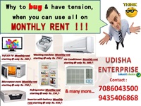 Get TV/Fridge/Washing Machine/AC/Inverter/Oven etc. on monthly rent in Guwahati on rent in Kolkata, India