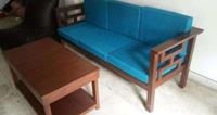 Wooden Sofa Set on Rent In Gurgaon on rent in Gurgaon, India