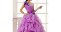 Purple ball gown For Rent in Gurgaon on rent in Gurgaon, India