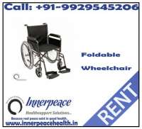 Foldable Wheelchair On Rent - Innerpeace on rent in Indore, India