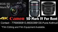 5D mark iv 4 Camera Pune Film Equipment rental Pun on rent in Pune, India