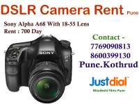 Sony Alpha a68 DSLR Camera On Rent Pune | DSLR Cam on rent in Pune, India