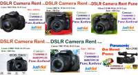DSLR Camera On Rent Pune  DSLR Camera Rent Near Me on rent in Pune, India