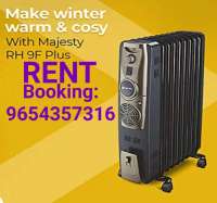 Oil Room heater on Rent on rent in Gurgaon, India