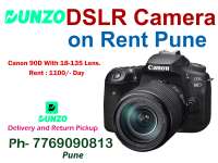 Canon 90D DSLR Camera On Rent Pune  Dunzo online D on rent in Pune, India